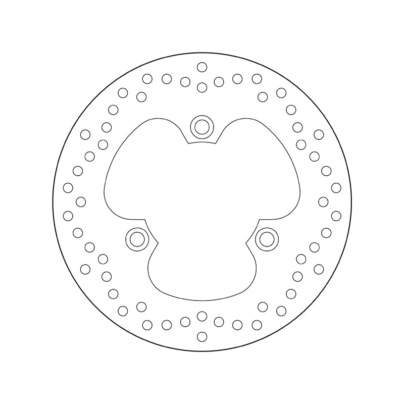 BREMBO Serie Oro Round Fixed Brake Disc 68B40743