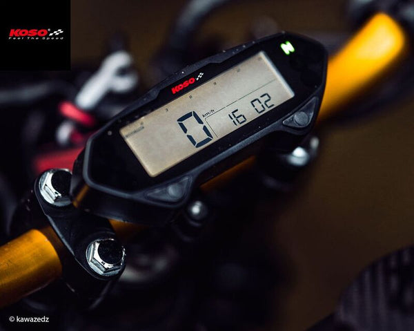 KOSO DB-01RN MULTII-FUNCȚION LCD BLACK BA041000