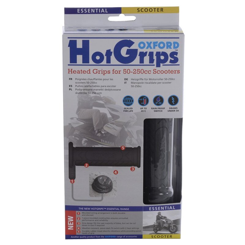 Oxford Hot Grip, scuterul esențial de 772 de scutere