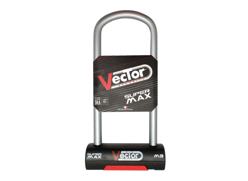 Vector Super Max M3 U-Lock-Ø16mm / 108x270mm-Sra / Art / NF-FFMC Certificat U-124 /270-NV