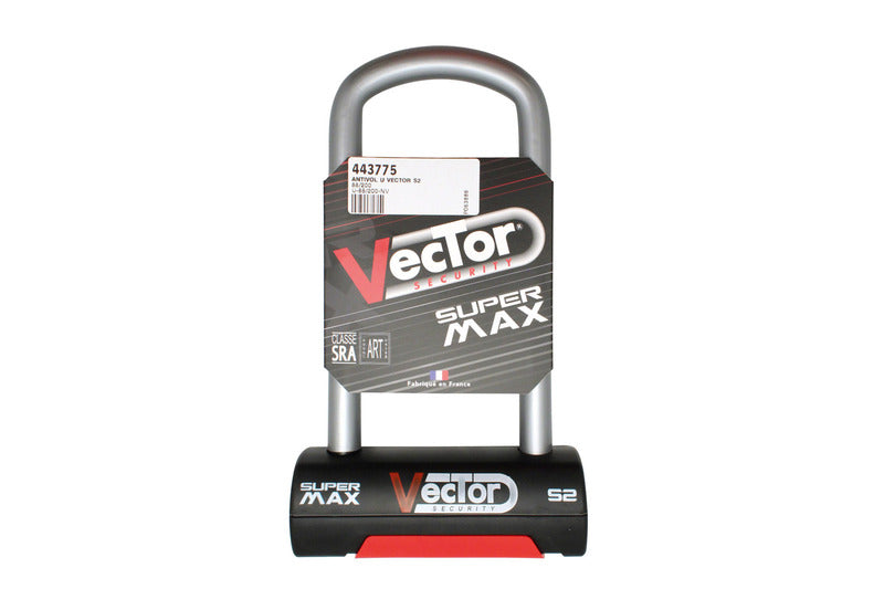 Vector Super Max S2 U-Lock-Ø16mm / 88x200mm-Sra / Art / NF-FFMC Certificat U-88 /200-NV