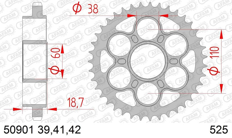 AFAM STANDARD STANDARD STANDARD SPRAP 50901 - 525