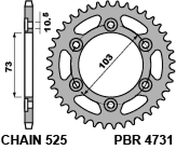 Standard PBR C45 SPOCETĂ DE PROGRAM 4731 - 525 4731 43 C45