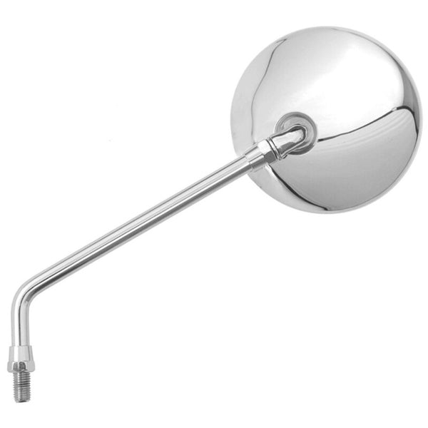 V Piese din Oglinda Ghidonului Drept Universal M10/125 - Chrome (1PC) KA8