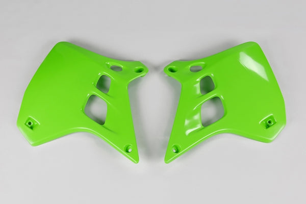 Radiatorul OZN acoperă verde Kawasaki KX250 KA02729#026