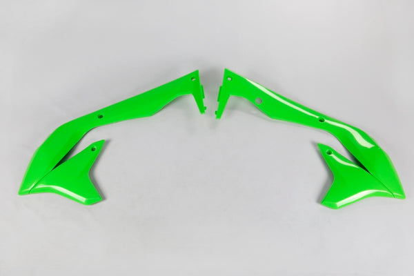 Radiatorul OZN acoperă verde Kawasaki KX450F KA04736#026