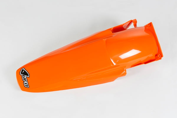 Ufo rear fender orange ktm exc kt03067#127