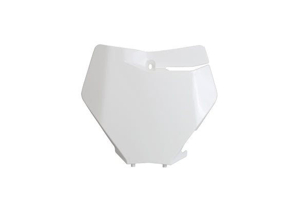 OZN Placă de număr frontal alb KTM SX/SX-F KT04094#047