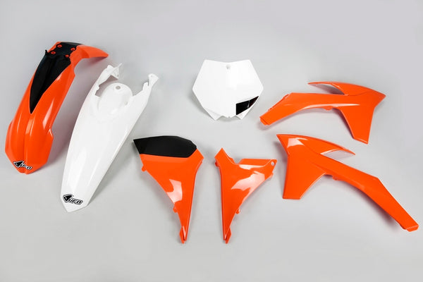 OMFO Plastic Kit OEM Color Orange/Blanc KTM KTKIT510@999