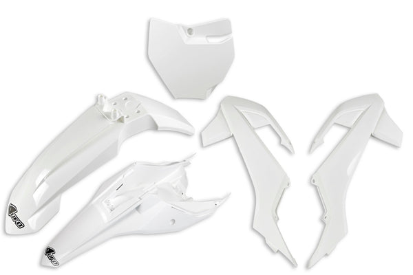 UFO PLASTIC KIT WHITE KTM SX 65 KTKIT526@047