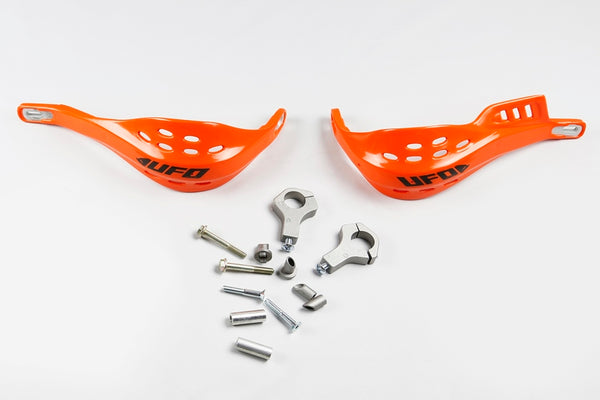 Ufo Jumpy Supermotard Hanguards Ø28mm Ktm Orange PM01625@127