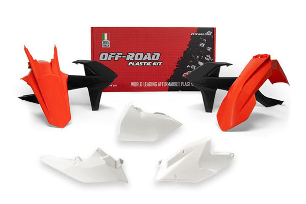 Racetech Plastic Kit OEM Color (2018) Red/Negru/Alb KTM R-Kitktm-OEM-418