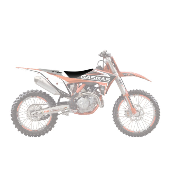 Blackbird Dream Graphic 4 Saddle Cover - gaz gaz 1908n