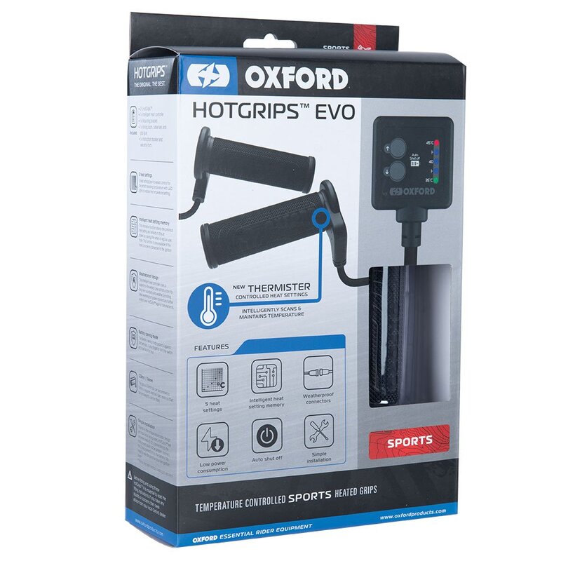 Oxford HotGrip Sport încălzită Grips Auto Termistor Comutator EL422