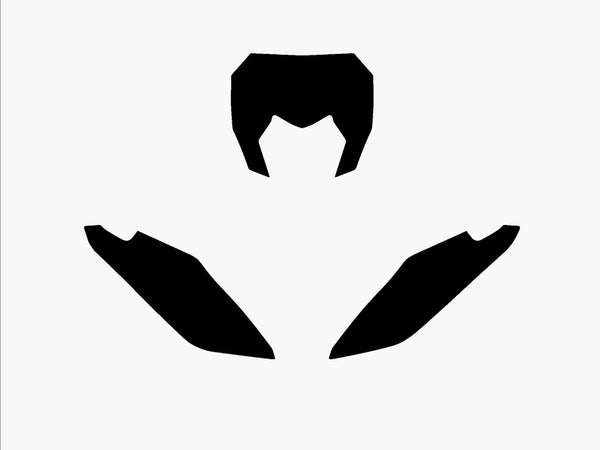 Autocolante cu placă neagră Black Fantic XX 3F00/000006