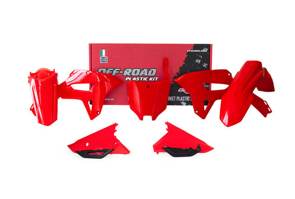 Kit Plastics Racetech OEM Red-Honda CRF450RX R-KITCRF-RS0-591