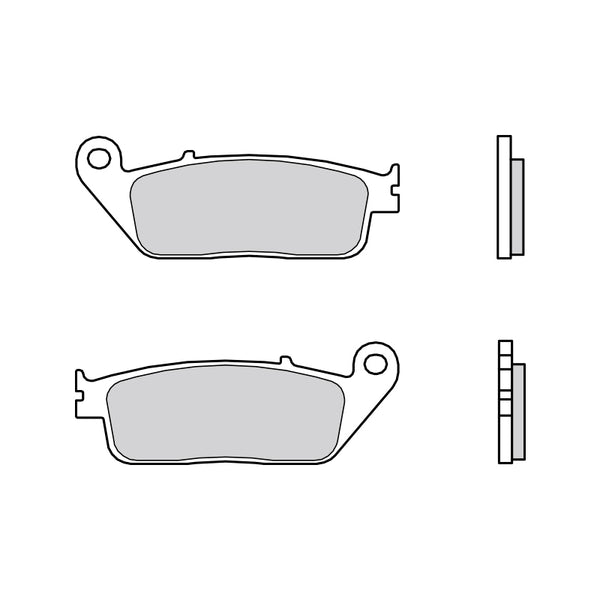 Brembo Road/Sport Sinter Brake Pad - 07HO30SR 07HO30SR