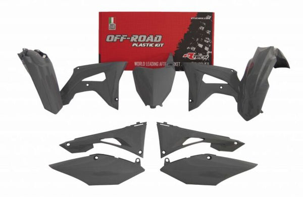 Racetech Revolution Plastic Kit-Quantum Gray Honda CRF R-Kitcrf-Gr0-522