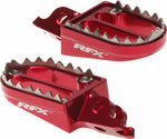 RFX PRO Series 2 Footrests - Red FXFR5030199RD