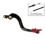 Ficat de frână din spate RFX Pro ft (negru/roșu) - Honda CR250 FXRB1040099RD