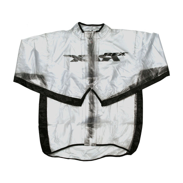 Jacheta umedă RFX Sport (Clear/Negru) Dimensiunea tinereții M (8-10) FXWJ101YM55BK