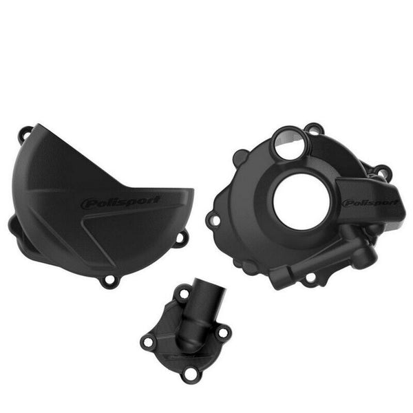 Set de protecție a acoperirii pentru ambreiaj, aprindere și protecție a acoperirii pompei de apă - Honda CRF 250 R (18-22) 90957