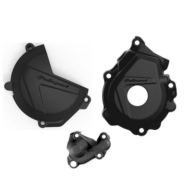 Ambreiaj Policeport, Ignition and Water Pompa Cover Protection Set-KTM 250 /350 XC-F / SX-F 90974