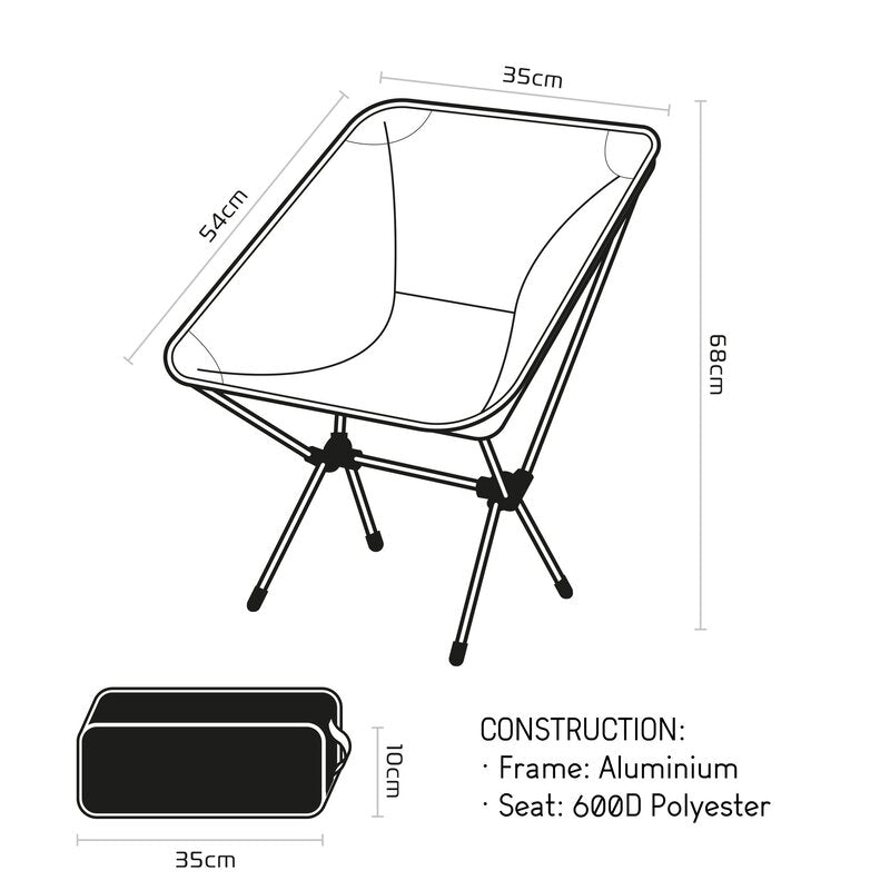 Oxford Camping Scaun Ox759