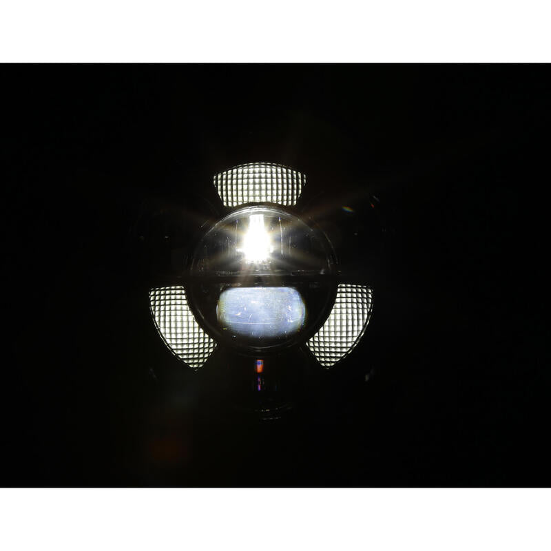 Highsider Frame-R1 Tip 11 Far principal LED de 7 inci, montare de jos 223-259