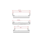 Highsider Frame-R1 Tip 11 7 inch LED far principal, montare laterală 223-258