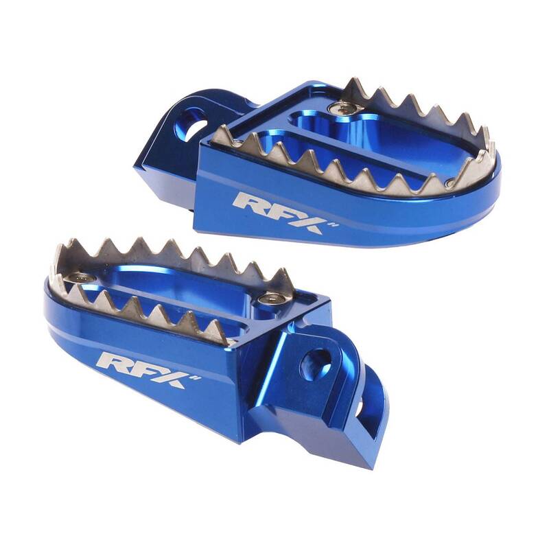 RFX Pro Footrests Blue FXFR5040099BU