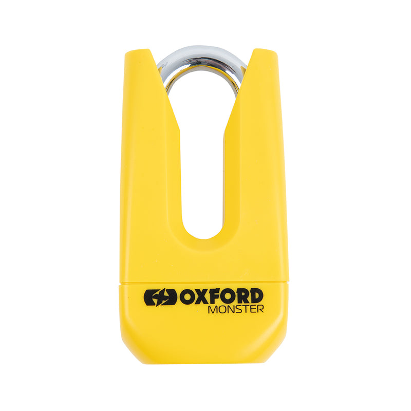 Oxford Monster Disc Lock - Yellow of36m