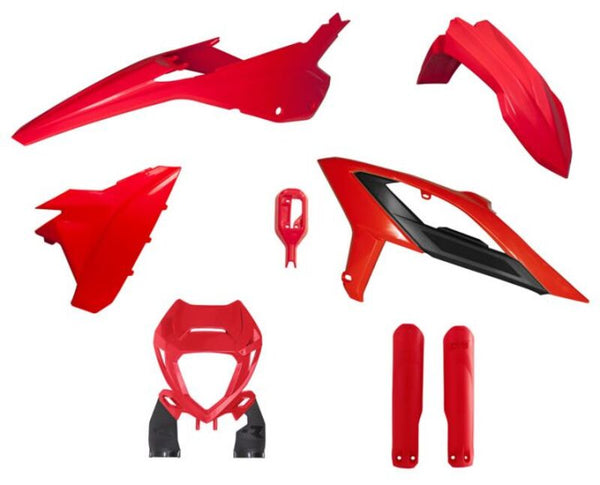 Kit de plastic Racetech 6 părți roșii la Beta R-Kitbet-RS0-623