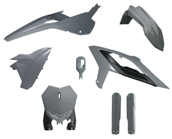Racetech Plastic Kit 6 părți-gri (R-Kitbet-GR0-624)