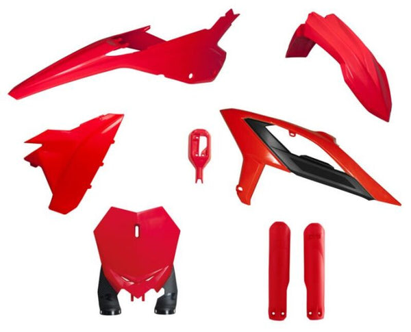 Racetech Plastic Kit 6 părți-roșu (R-Kitbet-RS0-624)