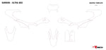 Racetech Plastic Kit 6 PC-uri R-Kitsur-AZ0-624
