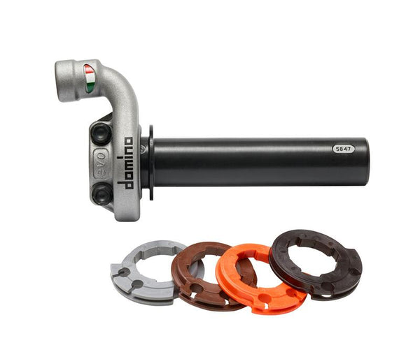 Domino Krk Evo Throttle Control W/O Grips for 4T Motorcycles 5214.03-01