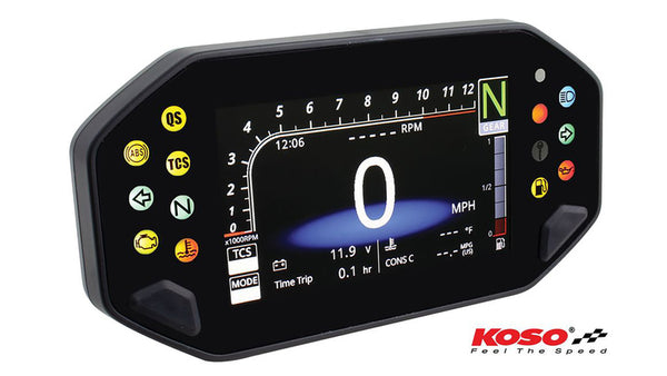 KOSO Digital Multifunction Cockpit, RX-4, MT-07/09, XSR 700/900 BA081000