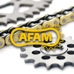 AFAM Chain Kit 520xrr3 12/48 Reinforced-Ultra-Light self-cleaning rear Sproget