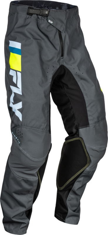 Fly Racing Kinetic Prix Pants-ICE gri/cărbune/hi-vis 377-43130