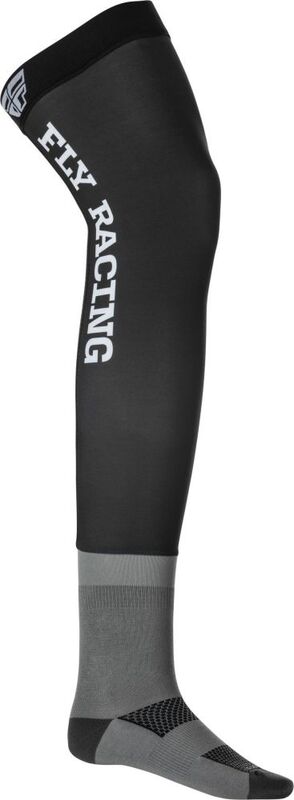 Fly Racing Knee Brace Socks - Gray 350-0447S