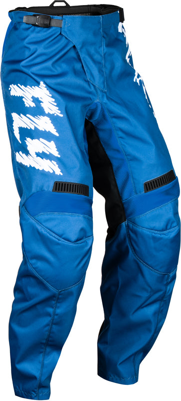 Fly Racing F-16 Pantaloni pentru Tineret-True Blue/White 377-23318