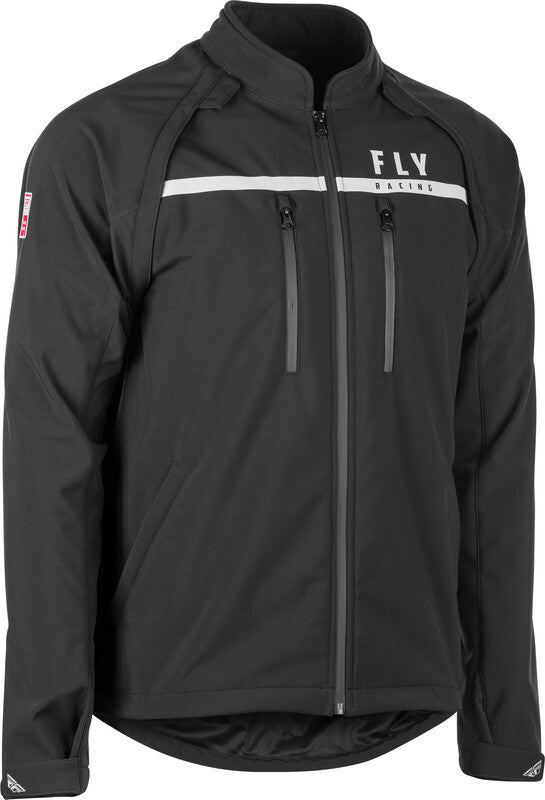 Fly Racing Patrol Softshell Jacheta - Negru 373-680X