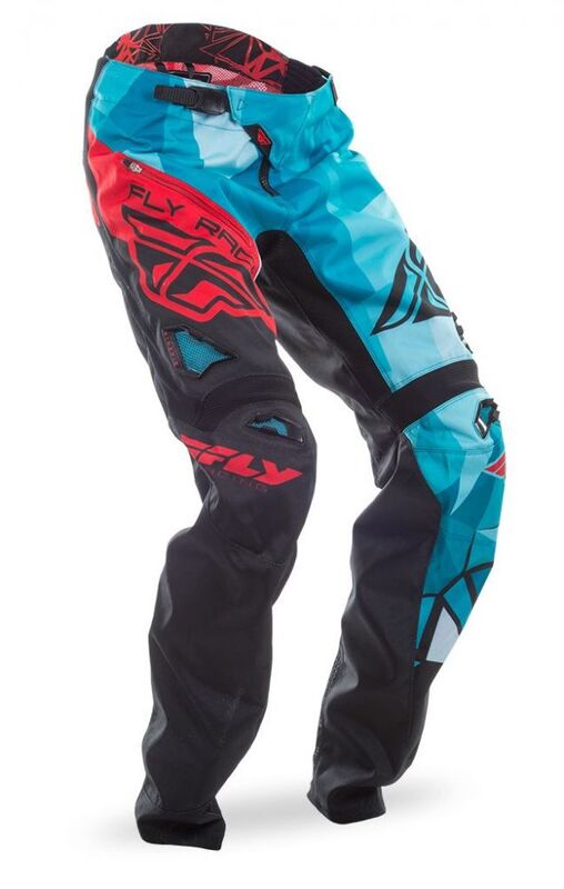 Fly Racing Fly Racing Pants Crux Pants Dark Teal/Red SZ 30 370-02830