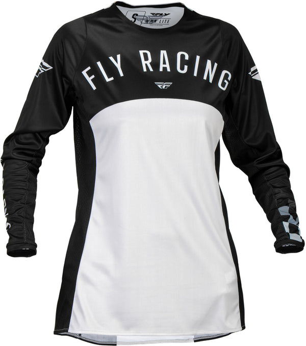 Fly Racing Little Woman Jersey - Black/Light Gray 377-620L