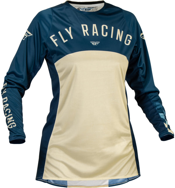 Fly Racing Lite Woman Jersey - Navy/Ivory 377-622x