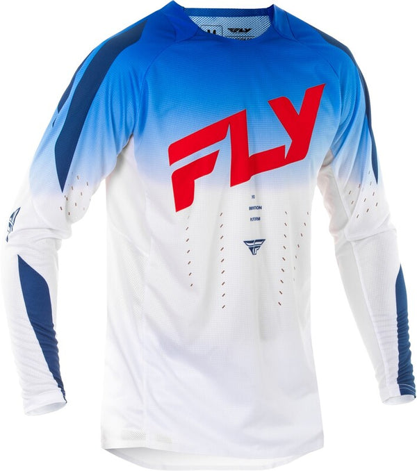 Fly Racing Evolution DST Jersey - Red/White/Blue 378-123s