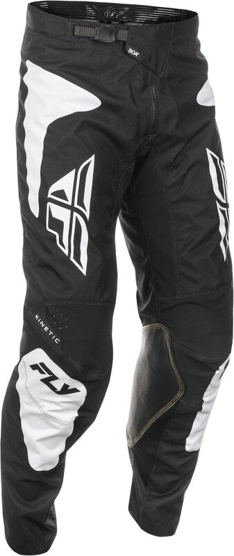 Pantaloni Sym Kinetic Fly Racing - Negru/Alb 378-43134