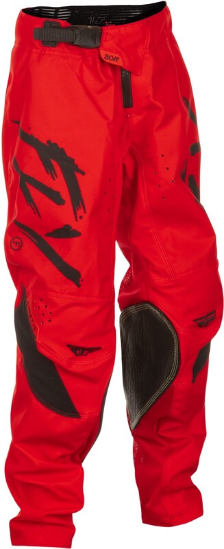 Fly Racing Kinetic Stoke Stoke Youth Pants - Roșu/Negru 378-53726