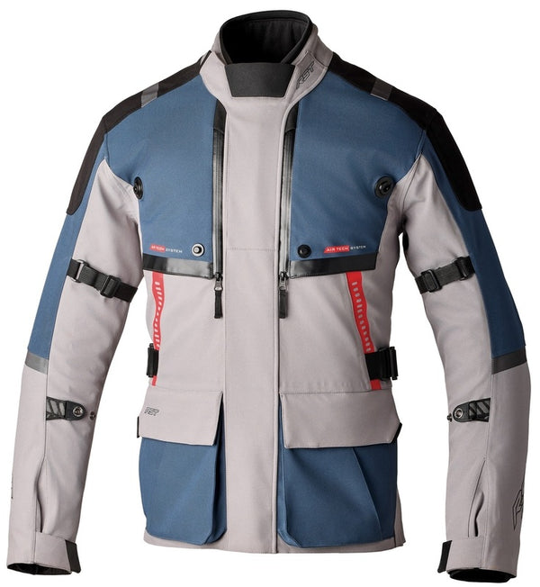 Rst textile mc-jacket pro series vulcan gray /blue